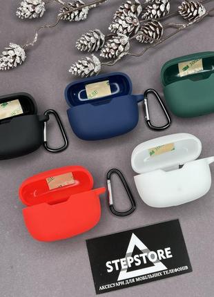 Чехол для наушников jbl wave beam с карабином толстый противоударный