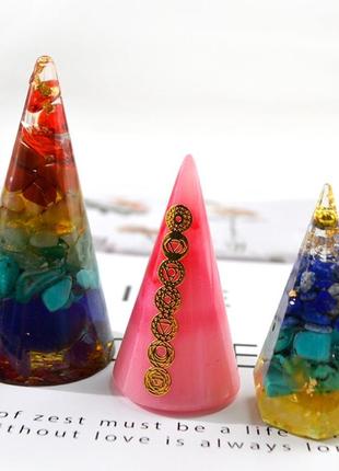 Камни декоративные 30 г цветной агат для эпоксидной смолы3 фото