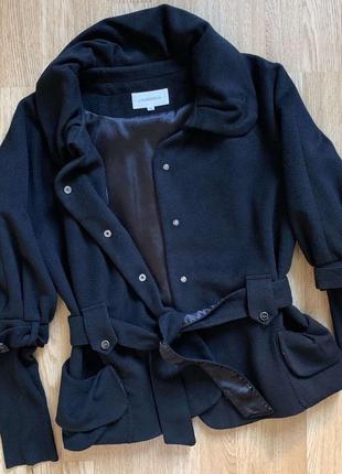 Шикарное укорочённое пальто/куртка тм «lasagrada» р.38/m1 фото
