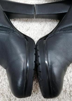 Кожаные зимние сапожки сапоги ботинки6 фото