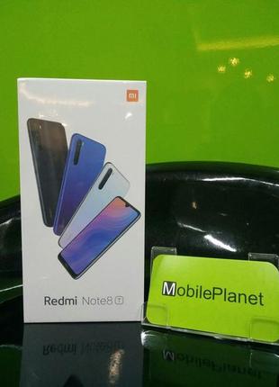 Xiaomi redmi note 8t 4/32/64/128gb grey/blue/white eu гар.365д...