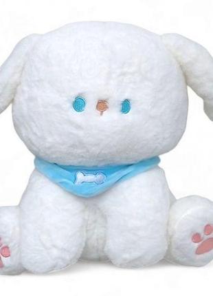 М'яка іграшка "собачка", 30 см (білий)