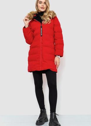 Куртка женская двусторонняя, цвет красно-черный, 129r818-55510 фото