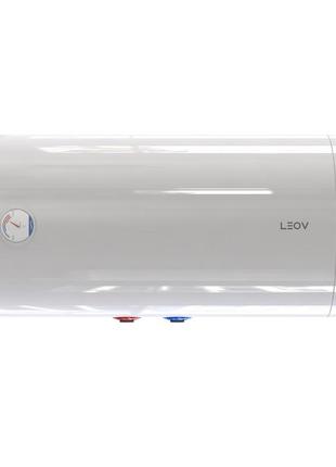 Водонагрівач leov lh slim dry 50 l горизонтальний сухий тен