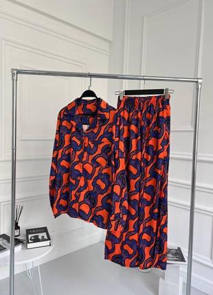 Костюм hermes в піжамному стилі