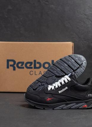 Подростковые кожаные кроссовки reebok8 фото