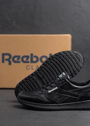 Подростковые кожаные кроссовки reebok9 фото