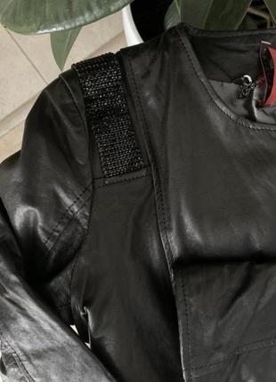 Imperial куртка-косуха кожанка італія оригінал натуральна шкіра2 фото