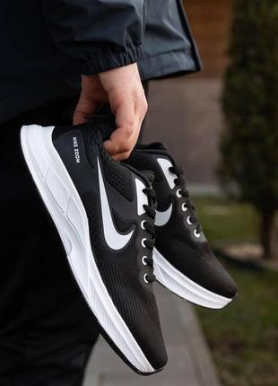 Кросівки nike zoom black white5 фото