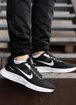 Кросівки nike zoom black white9 фото