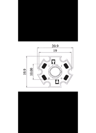 Led світлодіоди cree 1wt (2компл) 7