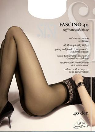 Колготки женские  sisi fascino 40 (шелковистые колготки с эффектом обнаженности)