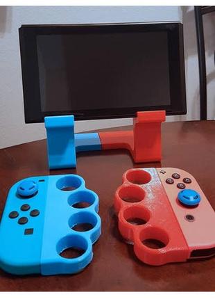 Двоколірна підставка для nintendo switch 4