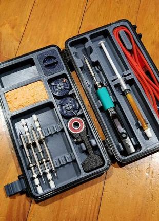 Міцний багатосекційний пенал penecil/ts100/101 і 6 тиснути паяль