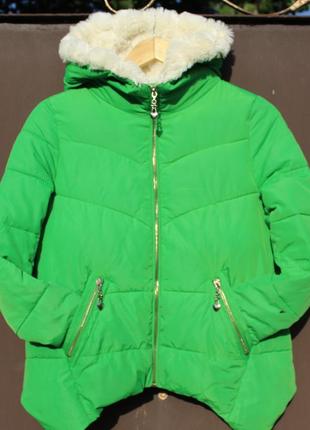 Куртка xs-s легка ,тепла і якісна !1 фото