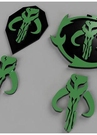 Star wars mandalorian мандалорський емблема зоряних воєн