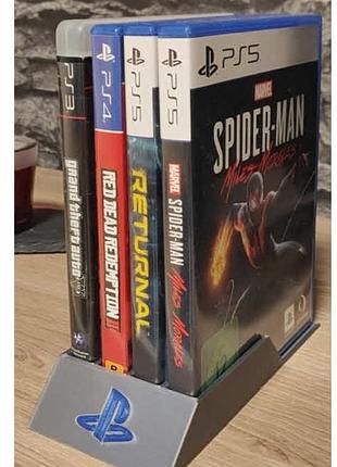 Подставка под 4 диска sony ps4 ps5 ps3 slim fat pro
