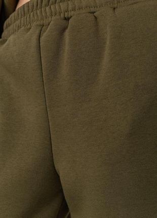 Спорт костюм жіночий на флісі, колір хакі, 214r1046 фото