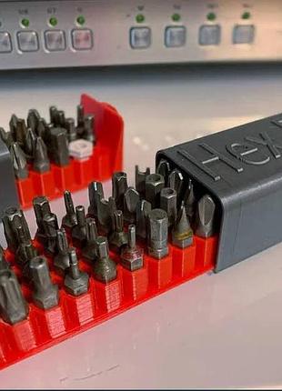 Органайзер бит bosch makita dewalt sparky milwaukee metabo