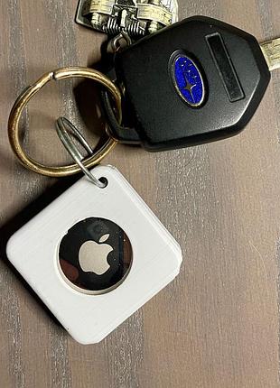 Крепление брелок кейс для apple airtag на ключи