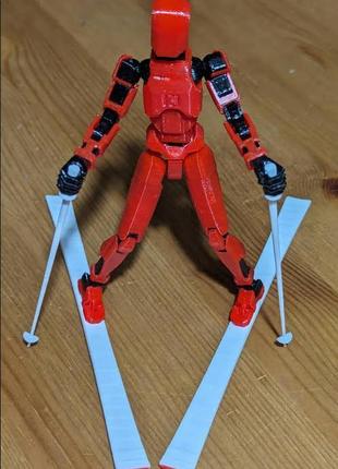 Робот dummy 13 лыжник подвижный lucky 13 конструктор