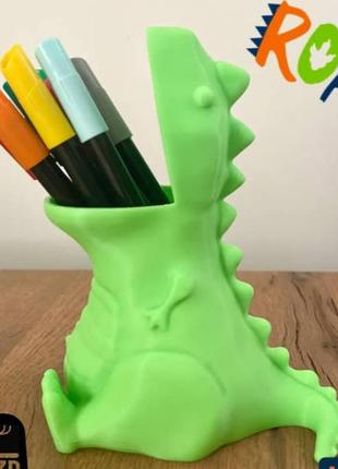 Чарівна підставка для олівців chubby t-rex