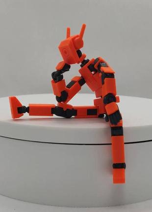 Фігурка робот іграшка dummy 13 lucky чаппі та підставка6 фото