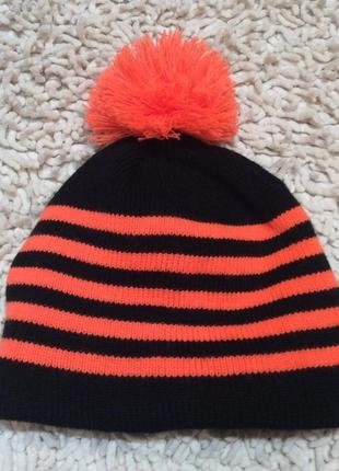 Тепла яскрава шапочка⚡знижка⚡