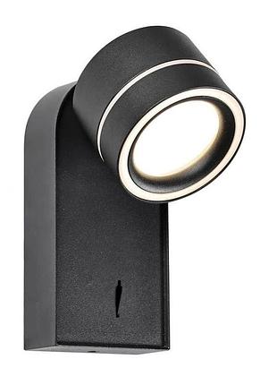 Бра настенное с выключателем под лампу gx53 wl455 черный