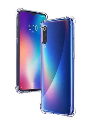 Xiaomi mi 9 / mi 9t / mi 9 se / mi 8 чохол прозорий mi силіка...