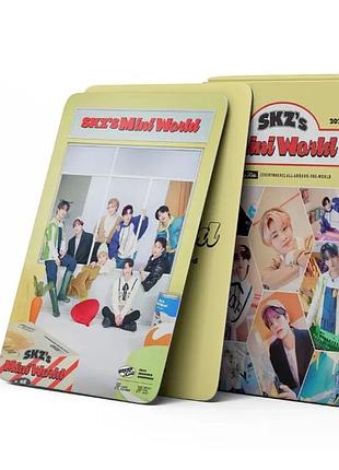 Ломо карты lomo card stray kids стрей кидс mini world 55 штук