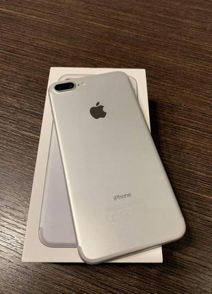 Б/у iphone 7 plus 128gb silver | 🔋акб 90+%