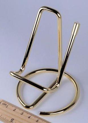 Металева підставка для телефона (колір — золото) арт. 02803