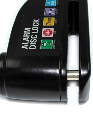 Замок на гальмівний диск alarm disk lock c сигналізація benggud для електросамокату/велосипеда/мотоцикла3 фото