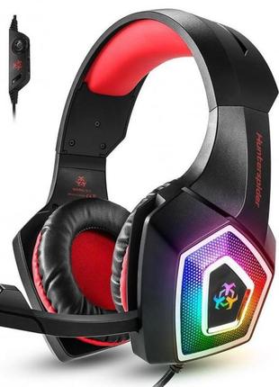 Геймерські навушники-гарнітура hunterspider v1 gaming headset