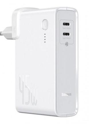 Зарядний пристрій baseus з powerbank 45w 10000mah cable type-c
