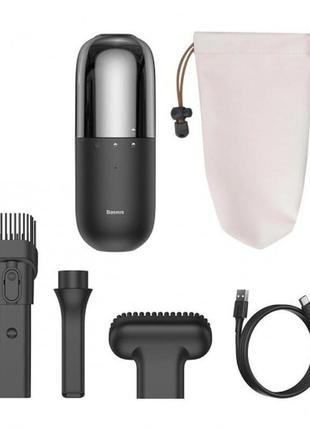 Пилосос baseus carvacuum cleaner 45w 18min, 3800pa для авто/пк/кл