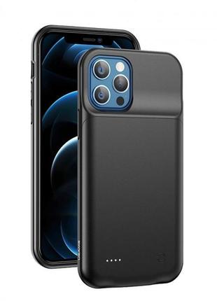 Чохол акумулятор power case 4500 mah для iphone 12 pro max