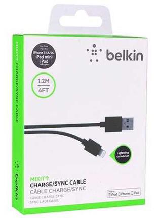 Кабель belkin для айфон 7/8/х/11/12/13