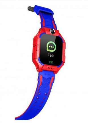 Дитячі смарт годинник brave з sim /lbs-трекер /camera /sos/ flash