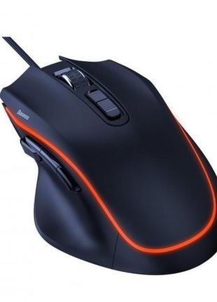Ігрова миша baseus gamo programmable buttons gaming black