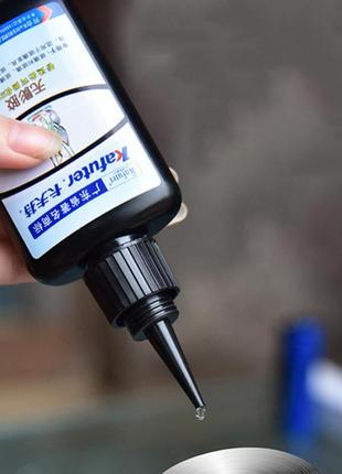 Уф клей kafuter k-300 для стекла 50 мл, uv curing adhesive 50 ml