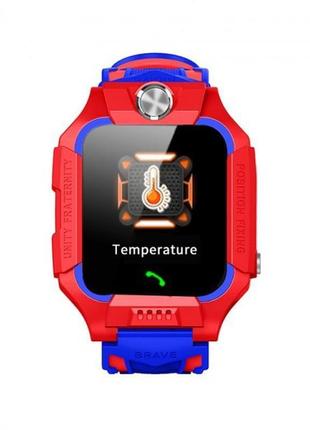 Дитячі смарт годинник smart watch w02s thermometer з sim /lbs-тре