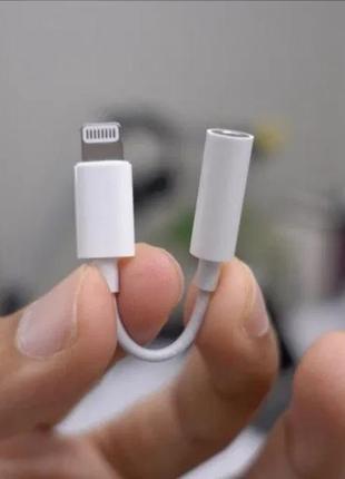 Перехідник для навушників iphone 6 7 8 x xs 11 pro baseus hoco