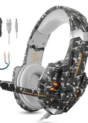 Геймерські навушники-гарнітура kotion each gaming headset для пк,