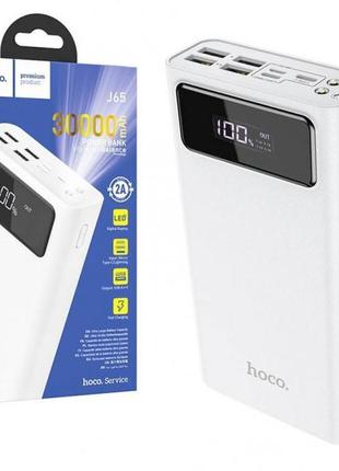 Павербанк носо 30000 мач general led display |4хusb/lightning whi