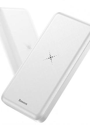 Павербанк baseus 2usb, 2.1 a wireless 10000 mah для /iphone/andro
