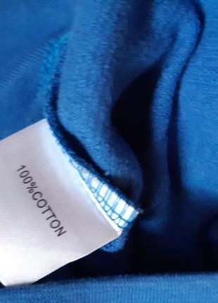 Голубой свитшот riot club англия свитер двунитка на 2-7 лет4 фото