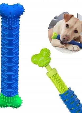 Самоочисна зубна щітка іграшка для собак chewbrush8 фото