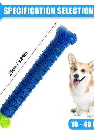 Самоочисна зубна щітка іграшка для собак chewbrush3 фото